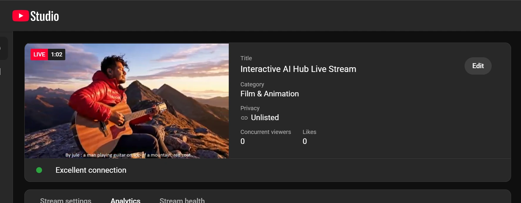 Stream AI Video